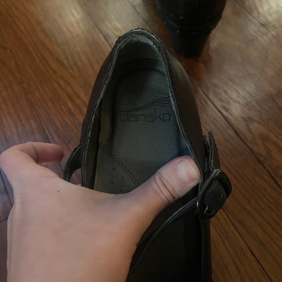 Dansko Brand Leather Mary Jane Heels Size 7.5! - Picture 6 of 8
